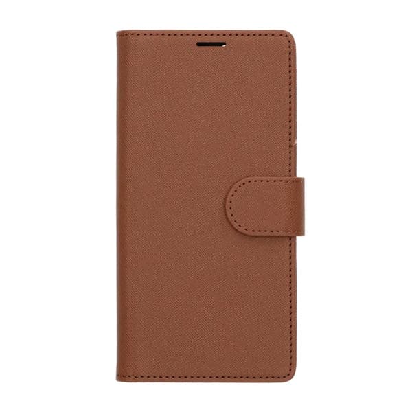 Flip Stand Leather Wallet Case For Samsung S26 Ultra Brown Brun