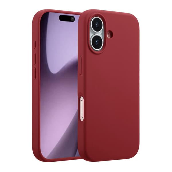 Rvelon Mobile Case Silicone MagSafe for iPhone 17 - Red Röd