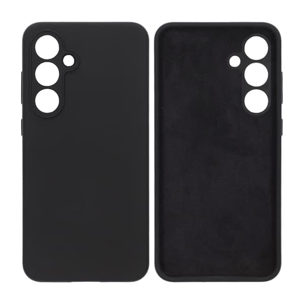 Samsung Galaxy S24 FE Mobile Case Silicone Rvelon - Black Svart