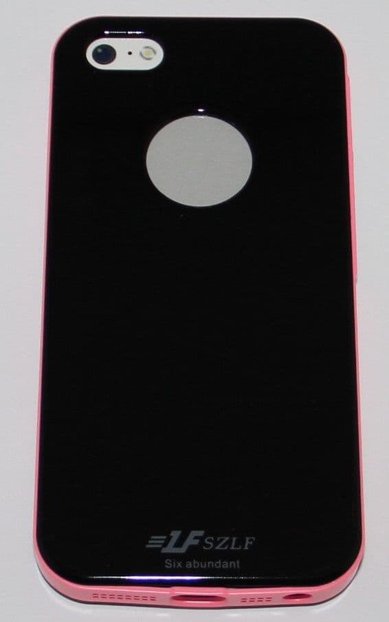 Mobilskal iPhone 5 - Rosa/Svart Rosa