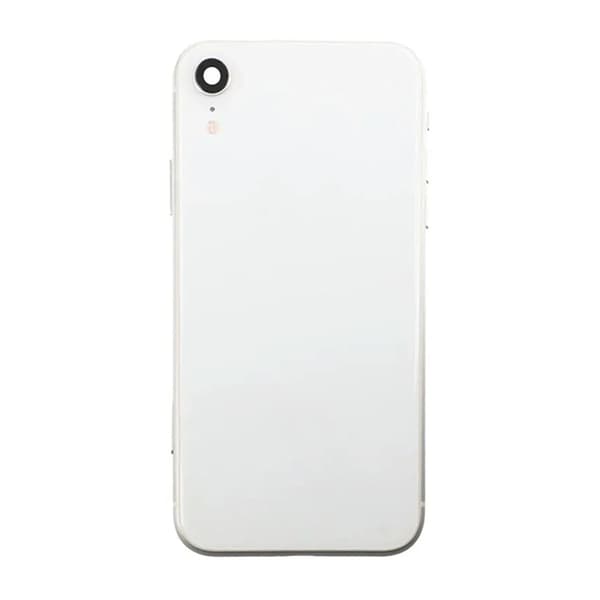 iPhone XR Back Cover Complete OEM White With Small Parts