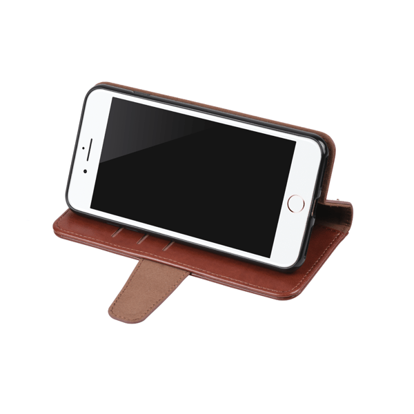 Case and extra Card Slot G-SP for iPhone XS Max - Brown Brun