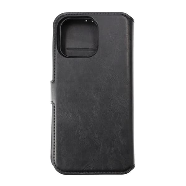 iPhone 15 Pro Max Plånboksfodral Magnet Rvelon - Svart Svart