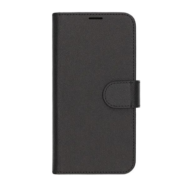 Flip Stand Leather Wallet Case For Samsung A36 Black Svart