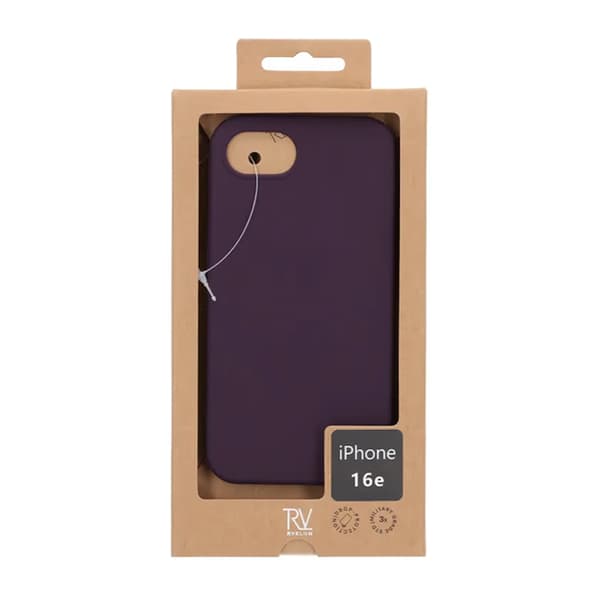 iPhone 16e - Silicone Rvelon plum color Lila