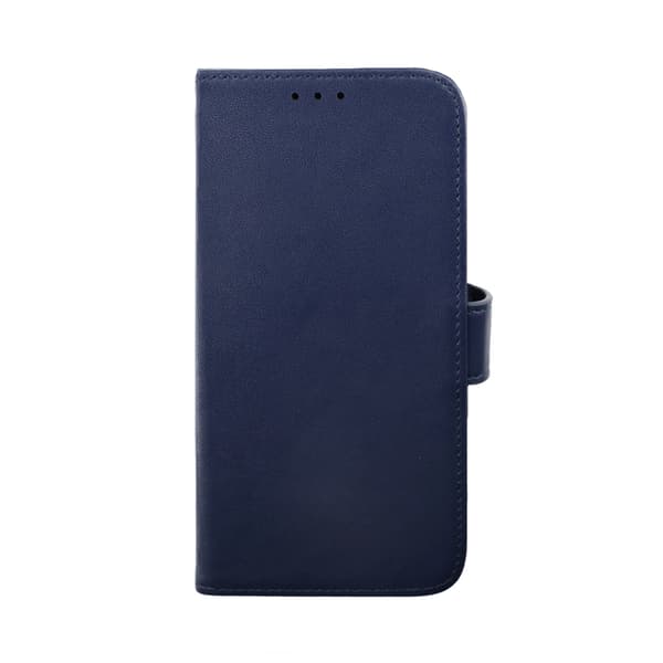 iPhone 14 Wallet Case Leather Rvelon - Abssy Blue Blå