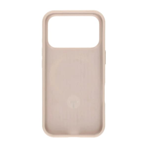 Mecha-Style Litchi Grain 360 Rotating Stand Phone Case For iPhone 17 Pro Max/18 Pro Max Off-White Cream