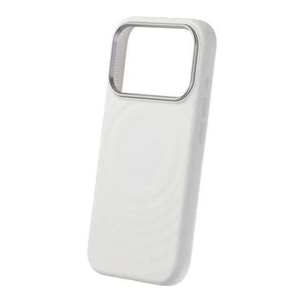 Mobilskal Silikon med Magsafe för iPhone 17 Pro - Vit Vit