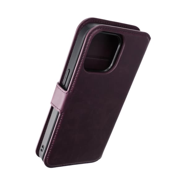 iPhone 15 Pro Max Plånboksfodral Magnet Rvelon - Lila Lila