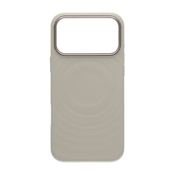Mobilskal Silikon med Magsafe för iPhone 17 Pro Max - Beige Beige