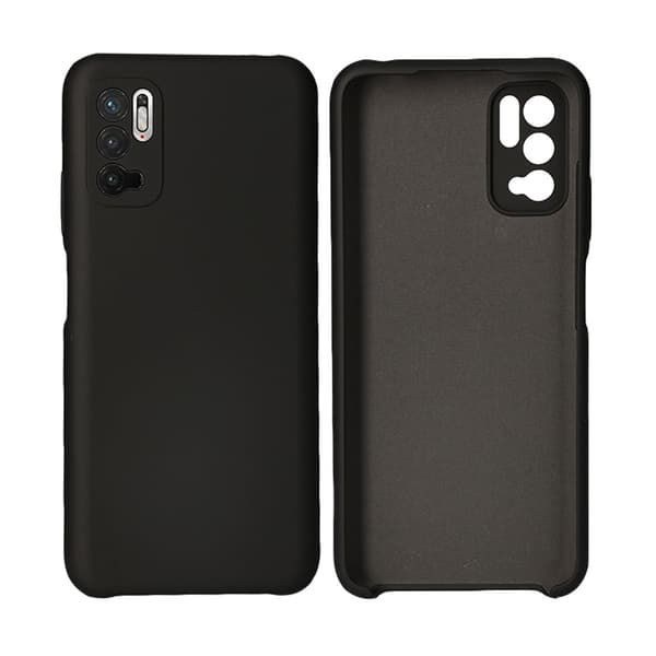 Silikonskal Xiaomi Redmi Note 10 5G - Svart Svart