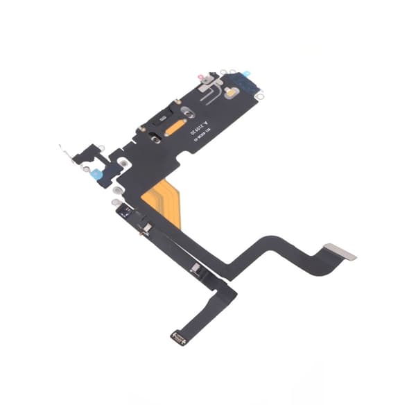 iPhone 13 Pro Laddkontakt Flexkabel - Svart Svart