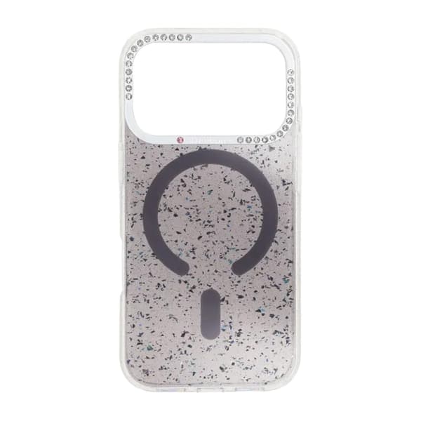 Glitter Diamond Magnetic Case - iPhone 17 Pro Black Glitter