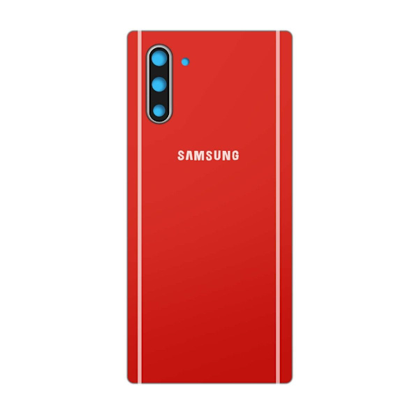 Samsung Galaxy Note 10 Baksida - Röd Röd