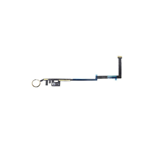 iPad 5/iPad 6 Hemknapp med Flexkabel - Guld Guld