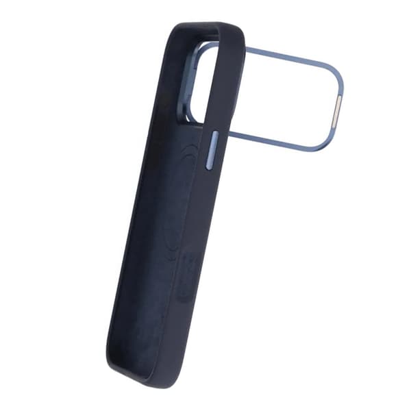 Mobilskal Silikon Magsafe och Statv iPhone 17 Pro Max - Blå Blå