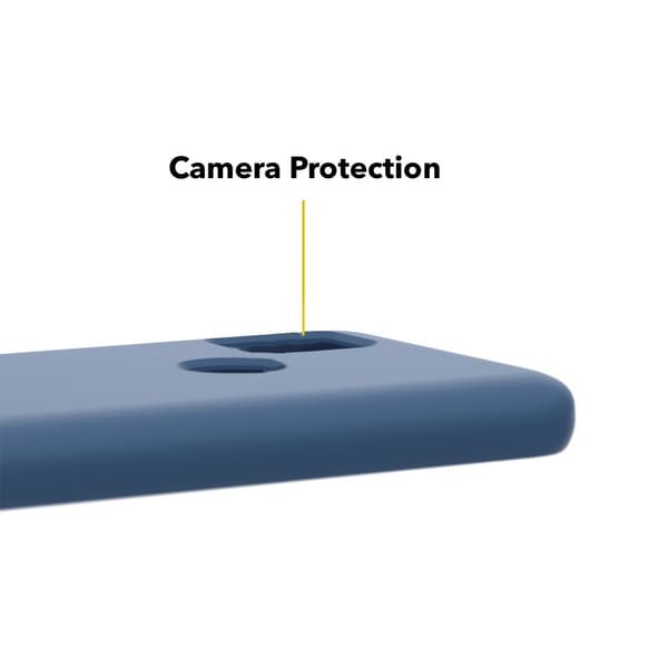Silikonskal Xiaomi Redmi 9C - Blå Blå