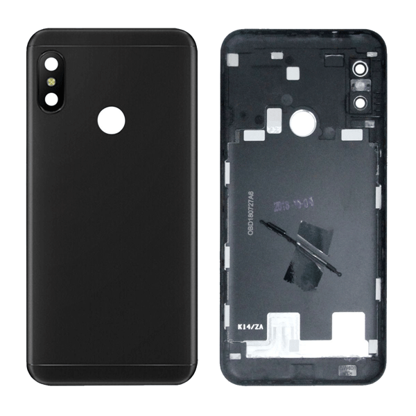 Xiaomi Mi A2 Lite Baksida/Batterilucka - Svart Svart