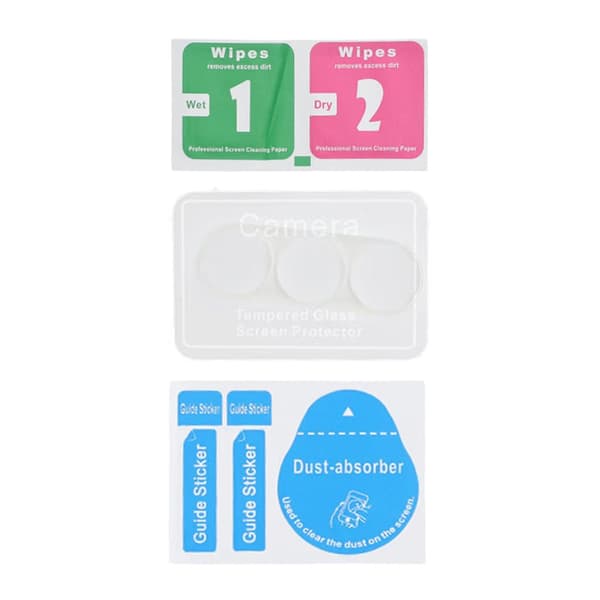 Samsung Galaxy S25 Camera Protection 3D Tempered Glass - Transparent Transparent