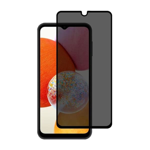 Screen protector Samsung Galaxy A14 4G and 5G - Privacy 3D Tempered Glass - bulk