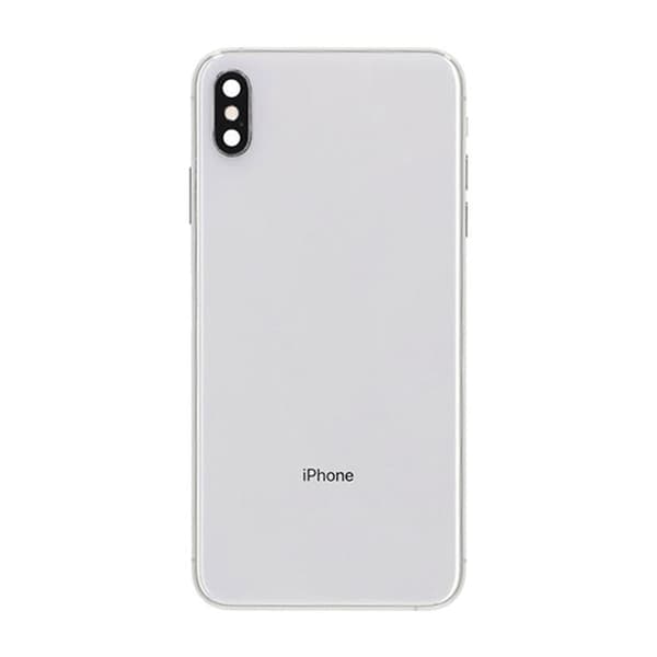 iPhone XS Max Baksida med Komplett Ram - Vit Vit