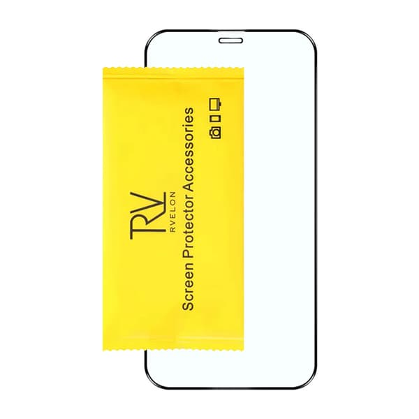 iPhone 12/12 Pro High aluminum screen printing full screen tempered film(Bulk)