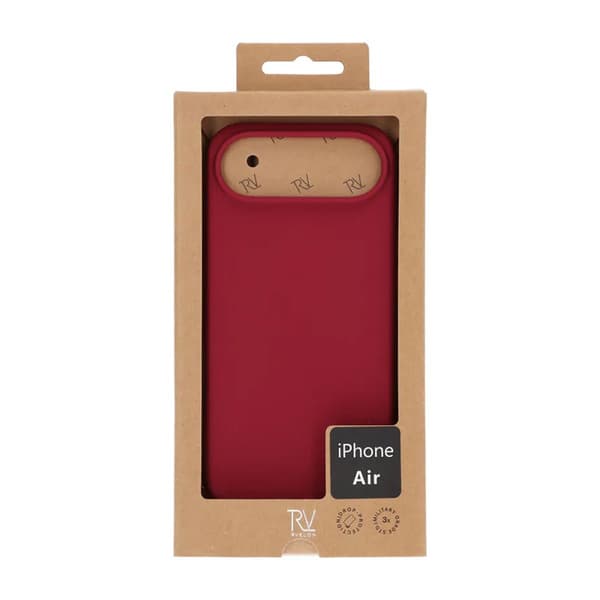 Rvelon Mobilskal Silikon MagSafe för iPhone Air - Röd Röd