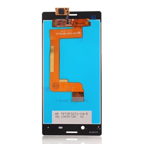 Sony Xperia M4 Aqua Skärm/Display - Vit Vit
