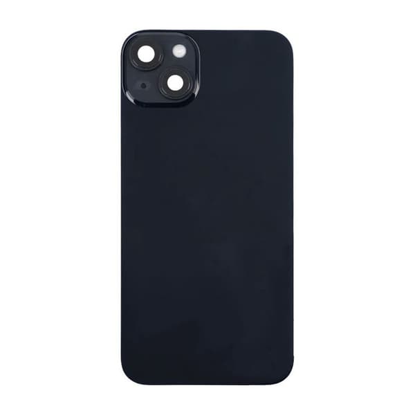 iPhone 14 Plus Baksida Glas Komplett - Svart Svart