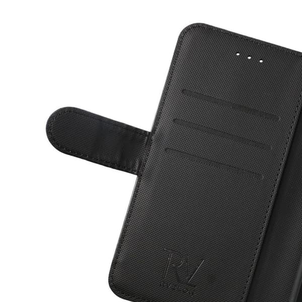RV Magnetic Wallet Case-iPhone7 Plus/8 Plus-Black Svart