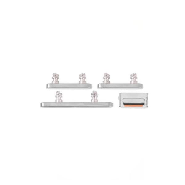 iPhone 13 Pro/ 13 Pro Max Sidoknappar - Silver Silver