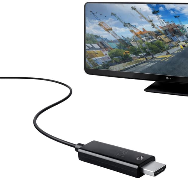 Rvelon USB-C till HDMI 1.4-kabel 4K - 1 meter med chipset