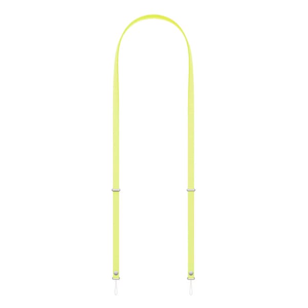 Crossbody Strap för iPhone mobilskal - Neongul Gul