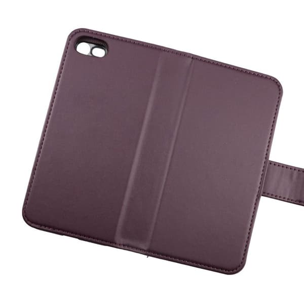 iPhone 7/8/SE 2020 Plånboksfodral Magnet Rvelon - Mörklila Dark Cherry