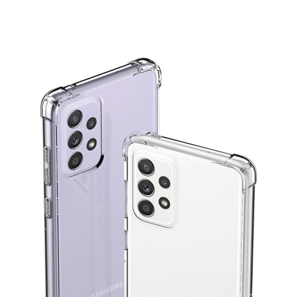 Shockproof Case Samsung Galaxy A52 - Transparent Transparent