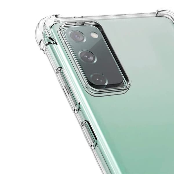 Shockproof Case Samsung Galaxy S20 FE - Transparent Transparent
