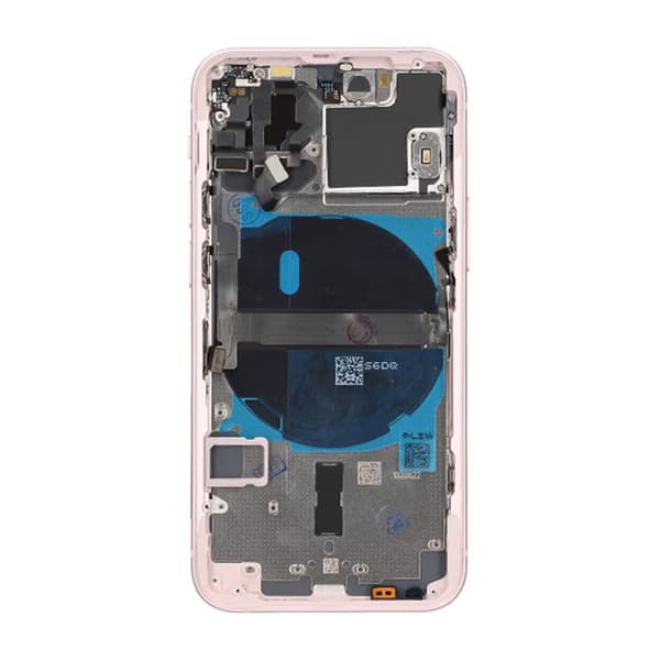 iPhone 13 Mini Baksida Komplett Med Smådelar - Rosa Rosa