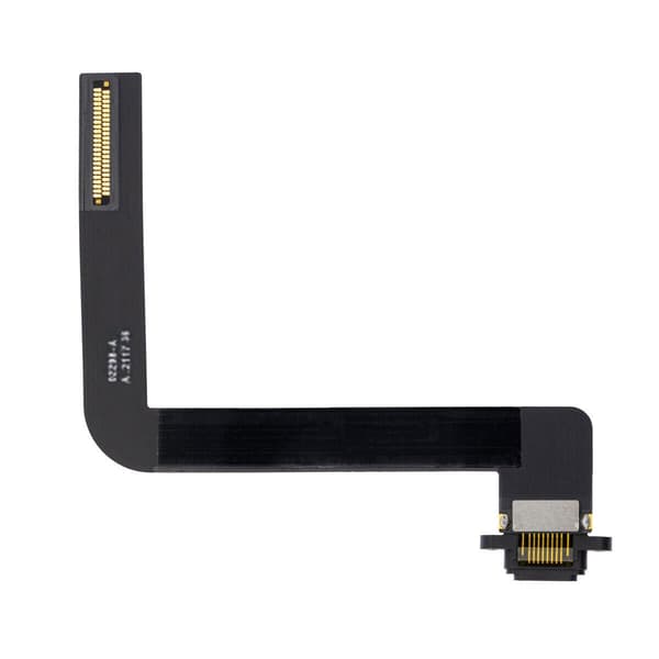 iPad 9 2021 Laddkontakt Flexkabel - Svart Svart