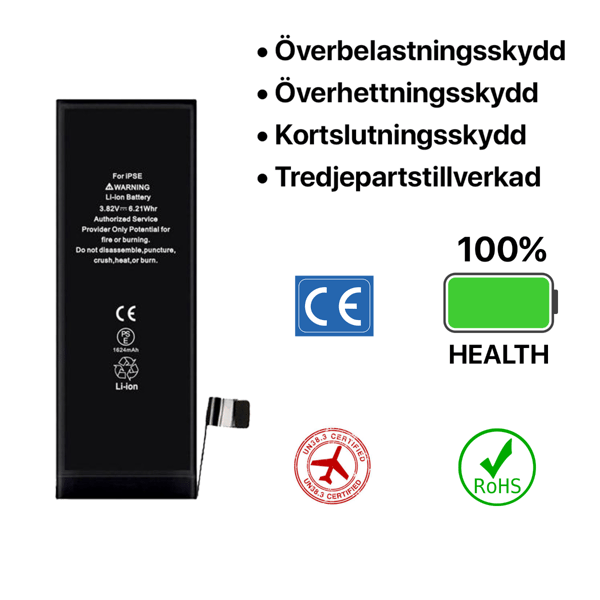 iPhone SE Batteri Hög Kvalité