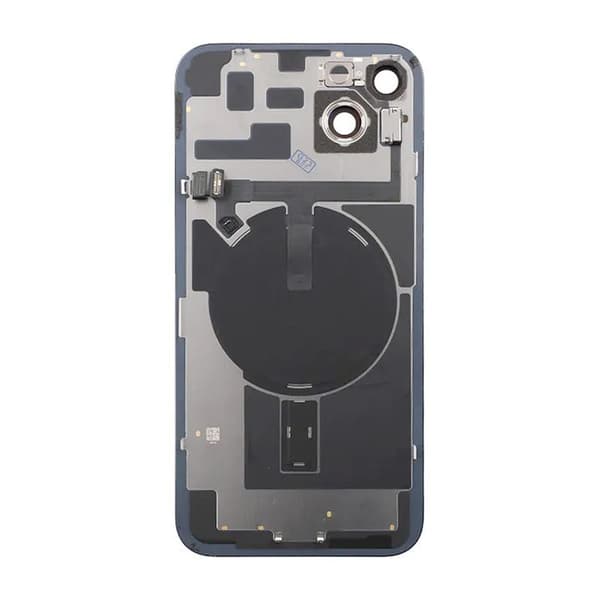 iPhone 14 Plus Baksida Glas Komplett - Vit Vit