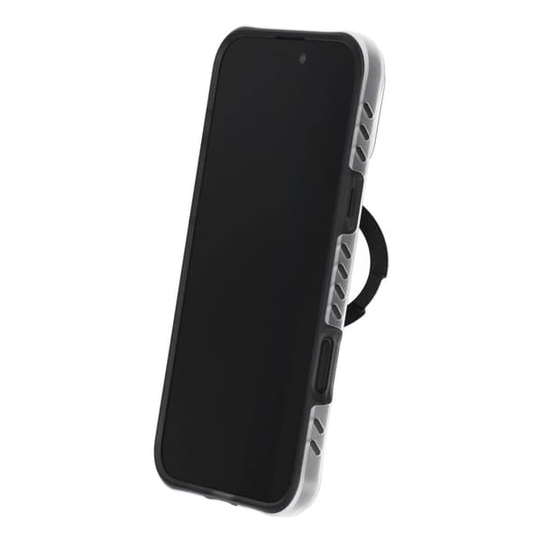 Armor Matte Frosted Magnetic Case with 360° Rotatable Kickstand - iPhone 16 Pro Max Black