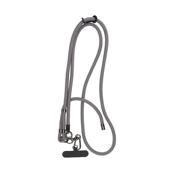 Adjustable lanyard Universal phone case lanyard 0.8mm Grey