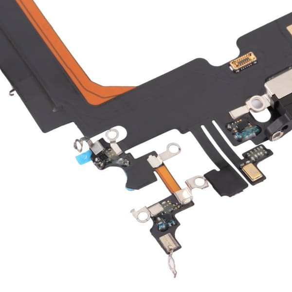 iPhone 13 Pro Max Laddkontakt med Flexkabel Original - Vit Vit