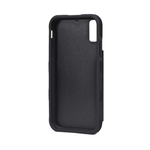 Shockproof Case Card Slot G-SP iPhone XS Max - Black Svart