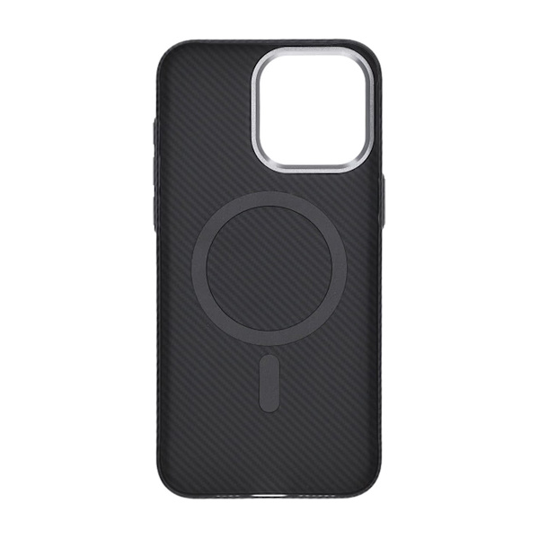 iPhone 15 Pro Max Carbon Case - Black Svart