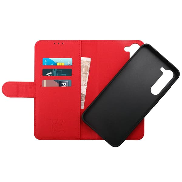 Samsung Galaxy S23 Plus Plånboksfodral Magnet Rvelon - Röd Röd