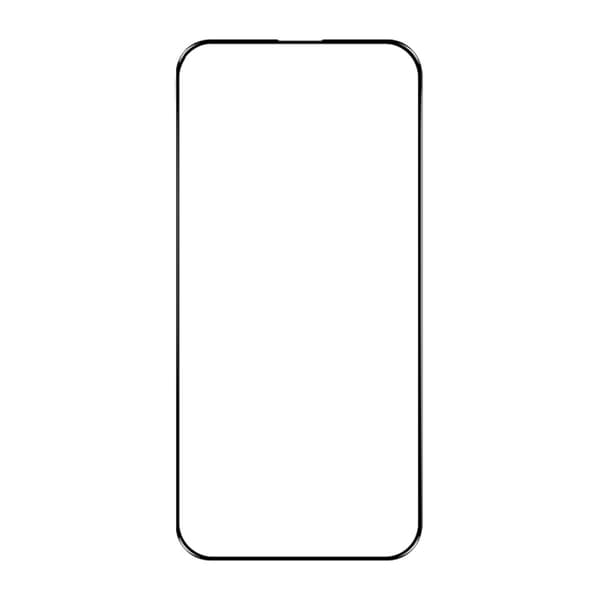 Screen Protector for iPhone 15 Pro-3D Tempered Glass Black RV no frame 20 pcs bulk