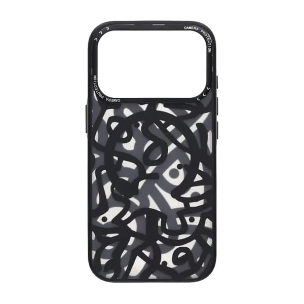 Graffiti Craft MagSafe Case For iPhone 17 Pro Max Black Svart