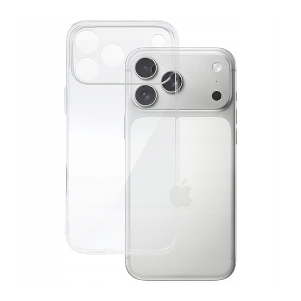 Mobile Case Ultrathin TPU for iPhone 17 Pro Max - White Vit