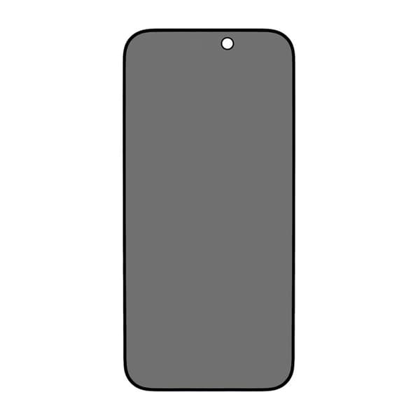 Rvelon Screen Protector iPhone 16 Pro/17/17 Pro - FUll Cover Privacy Tempered Glassbulk